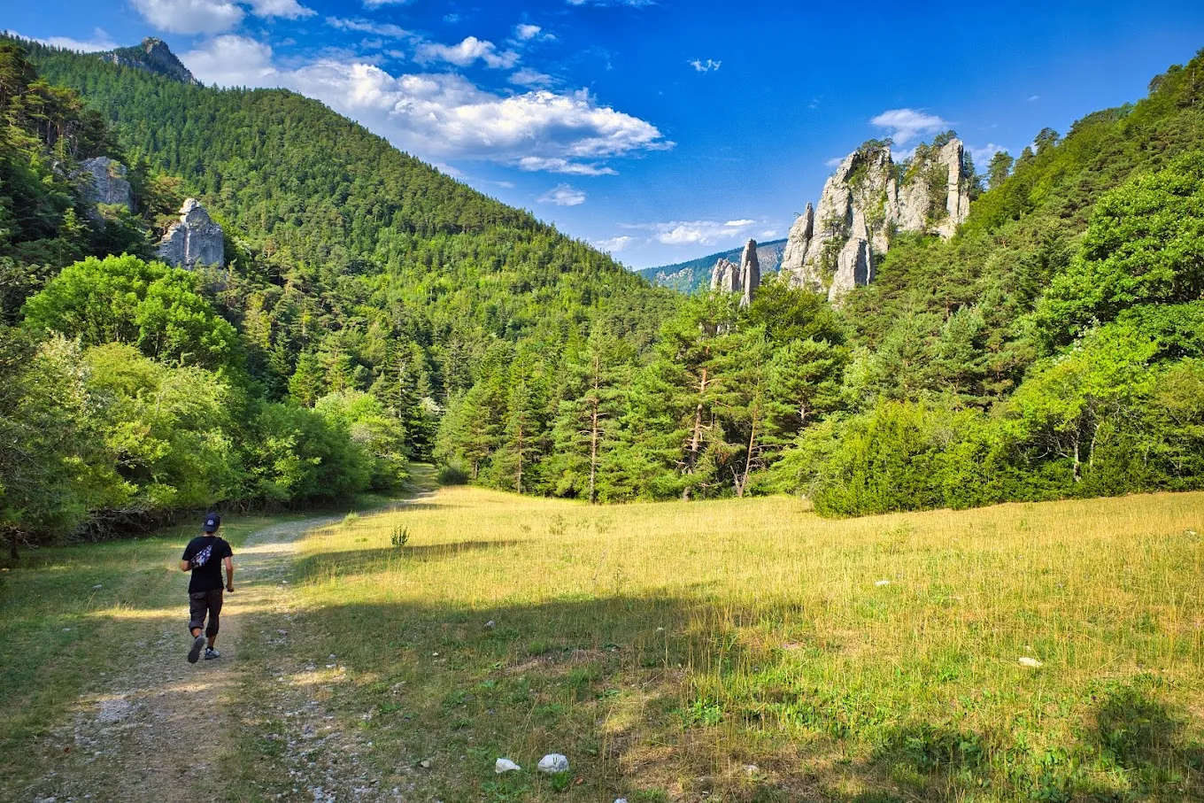Premier trail avec Mini 1 : les Sucettes de Borne